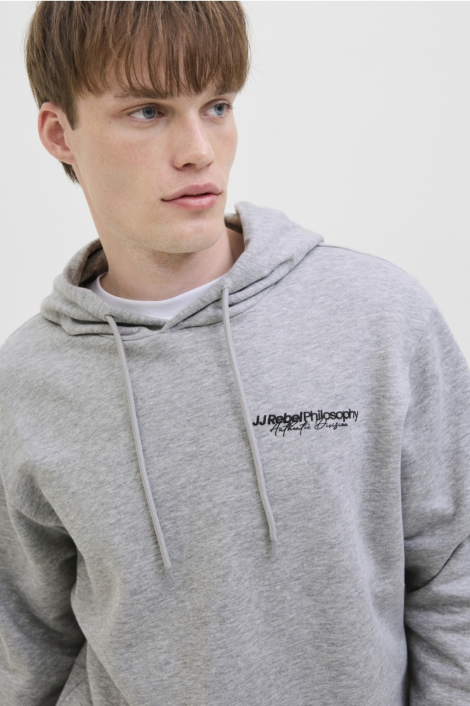 JREBZACK SWEAT HOOD SN 12279446 LIGHT GREY MELANGE